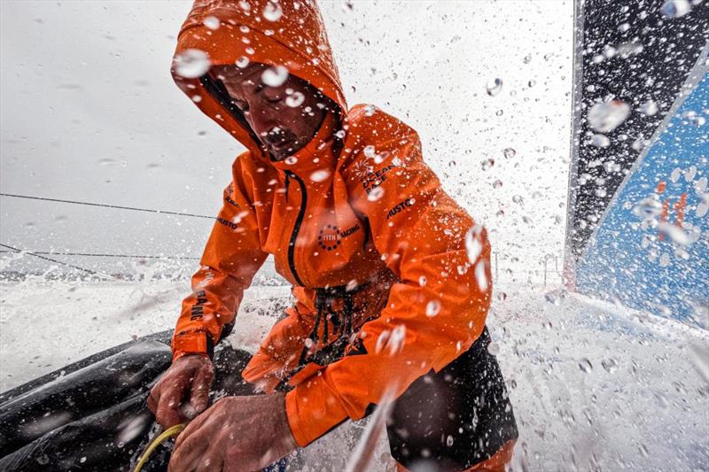 11th Hour Racing Team - The Ocean Race photo copyright Amory Ross / 11th Hour Racing / The Ocean Race taken at  and featuring the IMOCA class