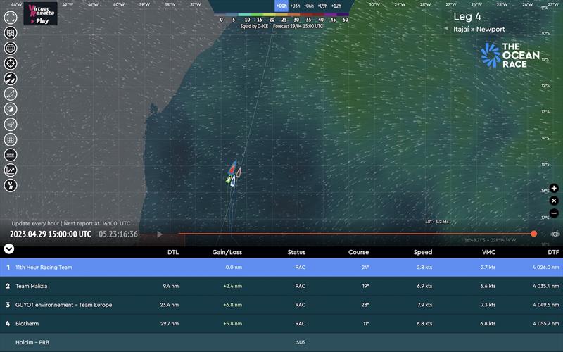 Tracker - The Ocean Race - photo © The Ocean Race