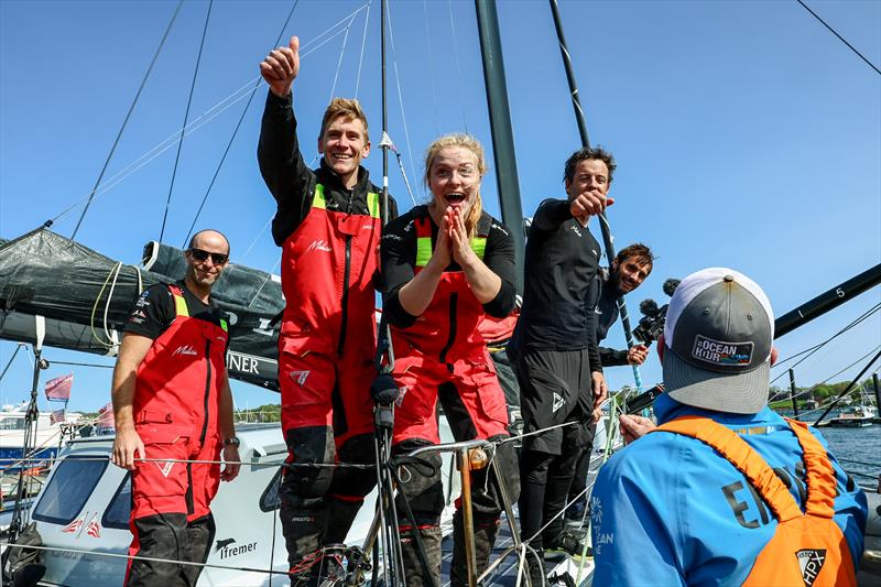  Leg 4 arrivals in Newport. Team Malizia, second qualified for Leg 4 - photo © Sailing Energy / The Ocean Race