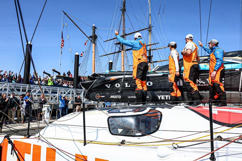 11th Hour Racing Team win Leg 4 of The Ocean Race in Newport, RI photo copyright Sailing Energy / The Ocean Race taken at  and featuring the IMOCA class