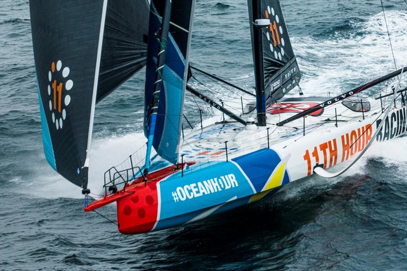 The Ocean Race 2022-23 - May 24, 2023 Leg 5 Day 3 onboard 11th Hour Racing Team. Malama enjoying flatter, calmer seas in the North Atlantic - photo © Amory Ross / 11th Hour Racing / The Ocean Race