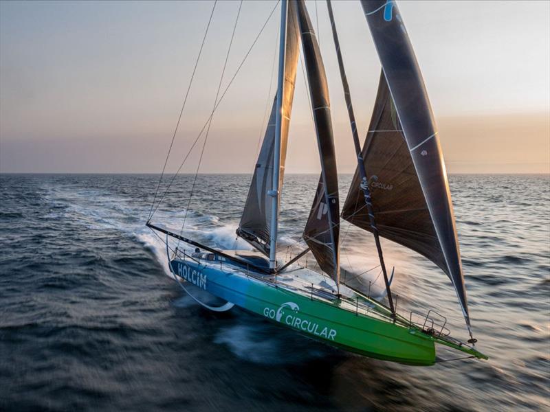 Team Holcim-PRB during The Ocean Race Leg 5 photo copyright Yann Riou / polaRYSE / Team Holcim-PRB taken at  and featuring the IMOCA class