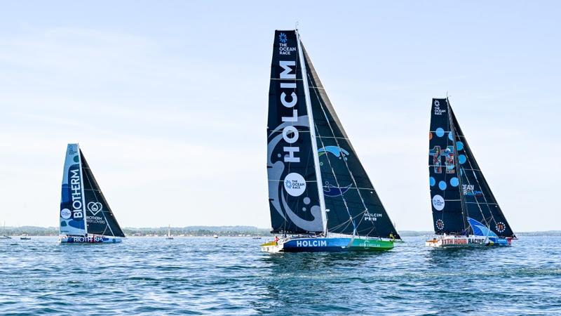 Start of Leg 6 in the The Ocean Race photo copyright Sailing Energy / The Ocean Race taken at  and featuring the IMOCA class