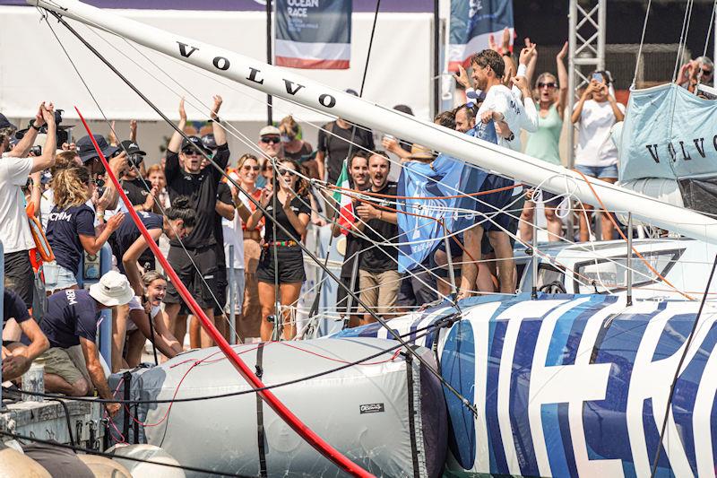 The Ocean Race 2022-23 - 27 June 2023. Biotherm arriving to Genova - photo © Sailing Energy / The Ocean Race