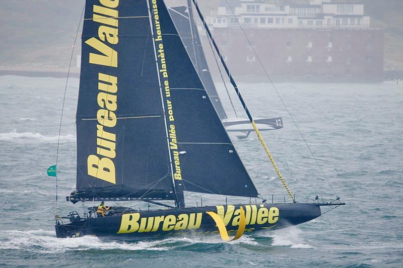 50th Rolex Fastnet Race start photo copyright Michael Tambling taken at Royal Ocean Racing Club and featuring the IMOCA class