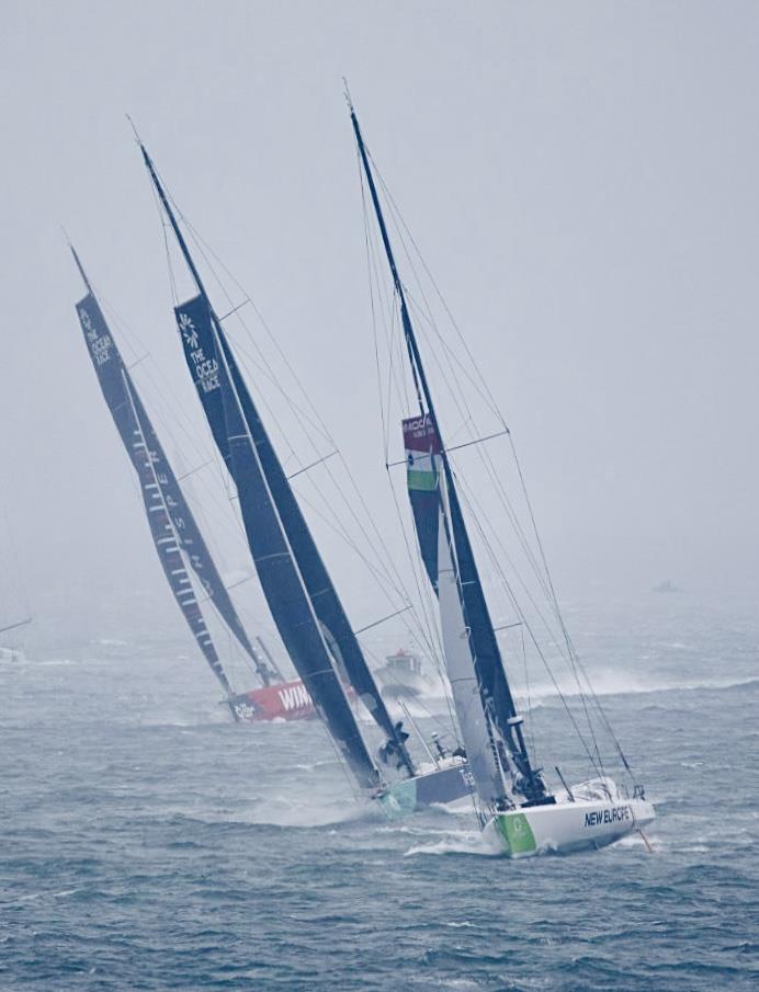 50th Rolex Fastnet Race start photo copyright Michael Tambling taken at Royal Ocean Racing Club and featuring the IMOCA class