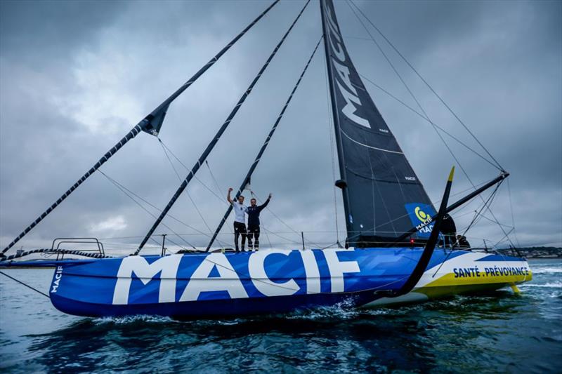 2023 Rolex Fastnet Race - The winner MACIF Santé Prévoyance is a brand new IMOCA photo copyright Paul Wyeth / www.pwpictures.com taken at Royal Ocean Racing Club and featuring the IMOCA class