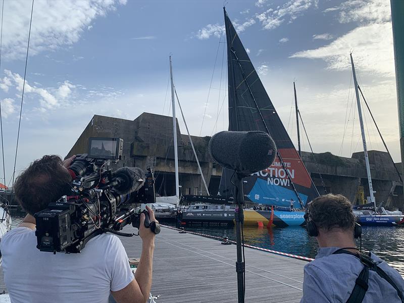 gebrueder beetz Filmproduktion shooting in Brittany with Boris Herrmann's Team Malizia for their upcoming documentary - photo © gebrueder beetz Filmproduktion
