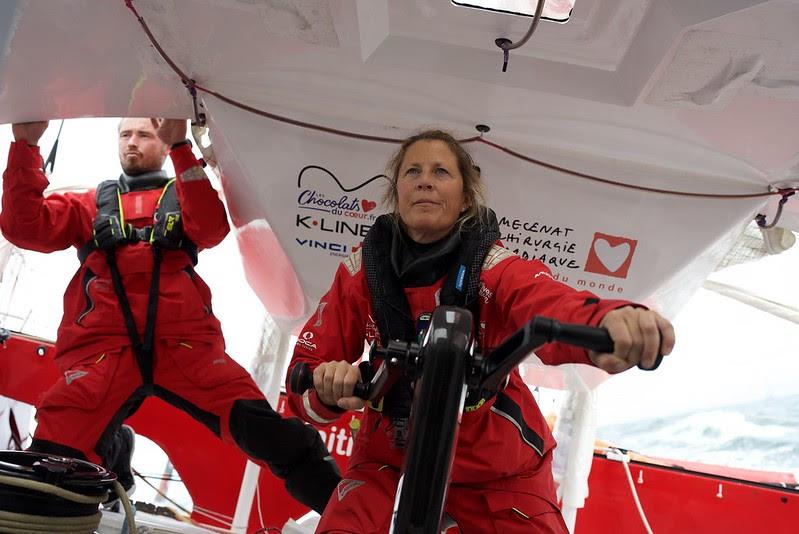 IMOCA fleet action from the first two days of the Transat Jacques Vabre photo copyright Yann Riou / Initiatives-Coeur taken at  and featuring the IMOCA class