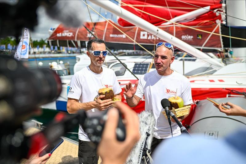 Celebrations after Transat Jacques Vabre-Normandie Le Havre - photo © JL Carli / Transat Jacques Vabre