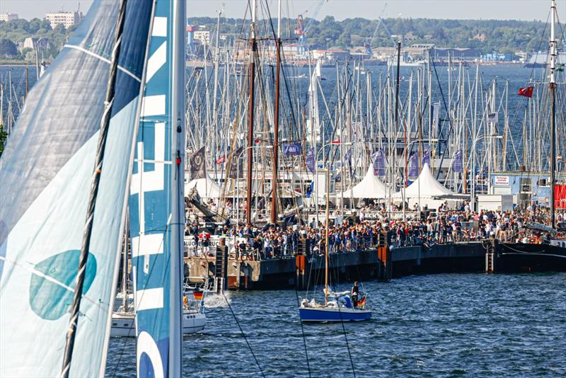 The Ocean Race 2022-23 - 9 June 2023. Kiel Fly-By, Biotherm - photo © Sailing Energy / The Ocean Race