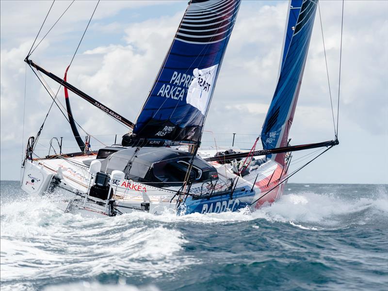 Paprec Arkéa during the Transat CIC - photo © Yann Riou / polaRYSE / IMOCA