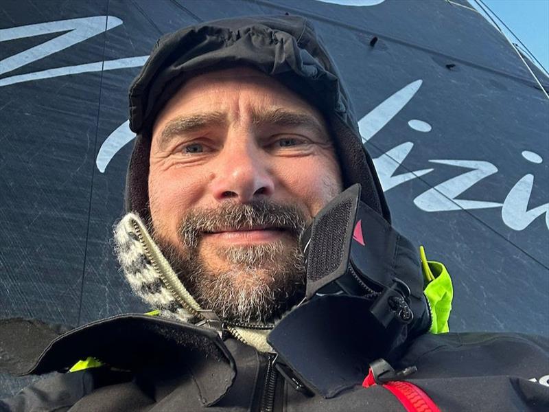 Boris Herrmann during the Transat CIC - photo © Boris Herrmann / Malizia - Seaexplorer