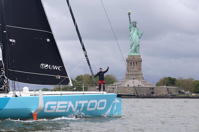 Preparations ahead of the New York Vendée-Les Sables d'Olonne photo copyright Arnaud Pilpré / TTCIC taken at  and featuring the IMOCA class
