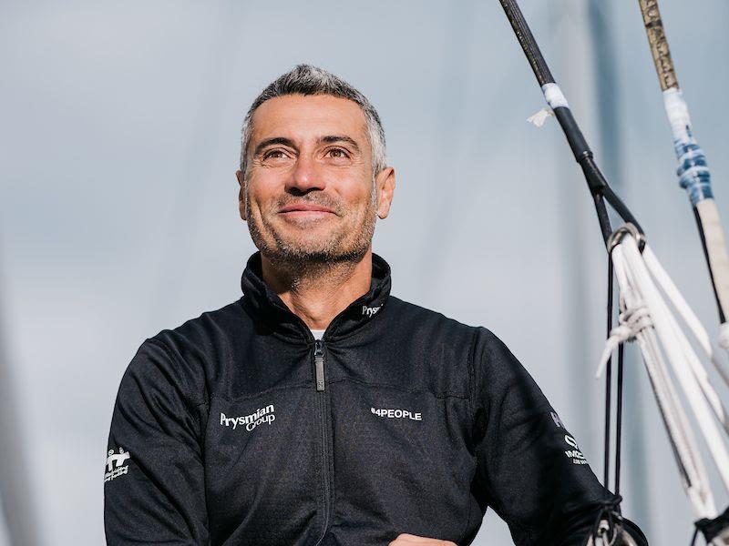 Giancarlo Pedote, Prysmian Group photo copyright Jean-Louis Carli / IMOCA taken at  and featuring the IMOCA class