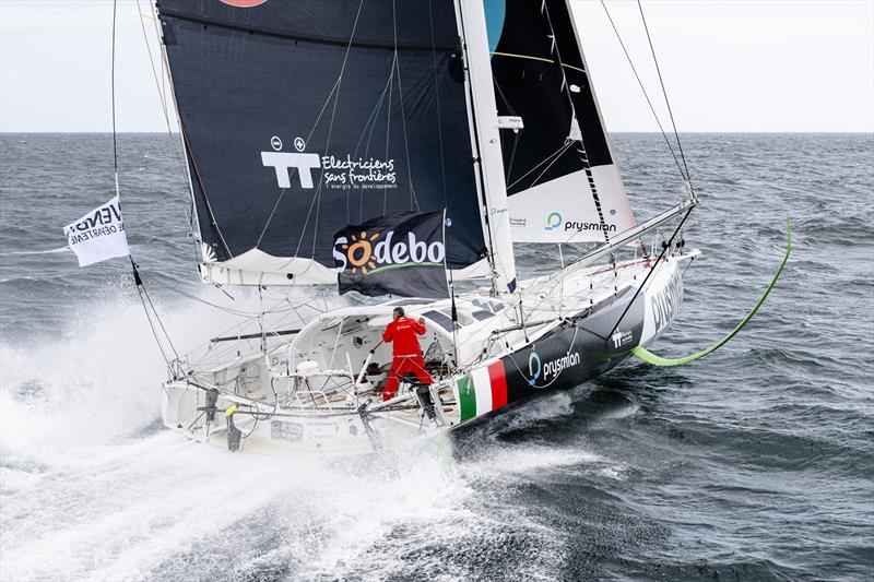 Giancarlo Pedote, Prysmian Group - photo © Eloi Stichelbaut / polaRYSE / IMOCA