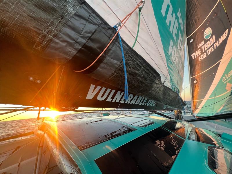 Sam Goodchild - Vulnerable - Vendee Globe - Day 2 - IMOCA60 - November 11, 2024 - photo © Jean-Louis Carli
