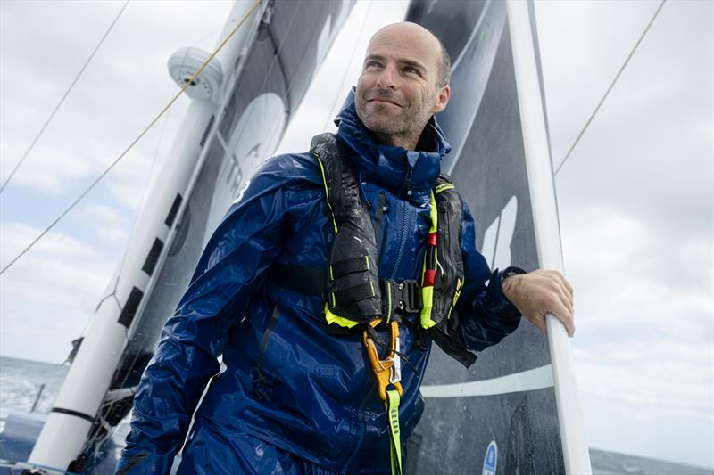 Nicolas Lunven breaks the record on 13th November 2024 during the 10th Vendée Globe photo copyright Julien Champolion - polaRYSE / Holcim-PRB taken at  and featuring the IMOCA class
