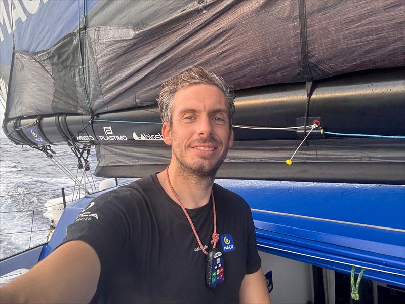 Charlie Dalin on MACIF Santé Prévoyance - Vendée Globe 2024 - photo © Charlie Dalin #VG2024