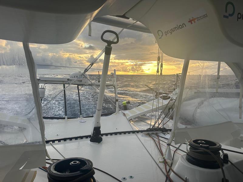 Onboard image week 10 - Vendée Globe photo copyright Giancarlo Pedote taken at  and featuring the IMOCA class