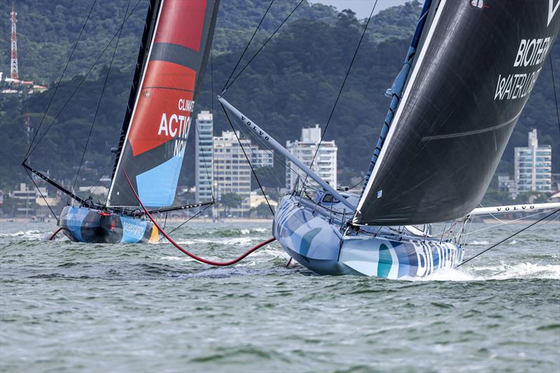 The Ocean Race 2022-23 - 23 April 2023. Start of Leg 4 in Itajaí - photo © Sailing Energy / The Ocean Race
