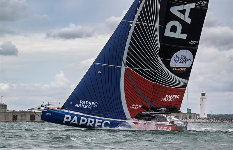 100th Rolex Fastnet Race Start photo copyright Jason Ludlow taken at Royal Ocean Racing Club and featuring the IMOCA class