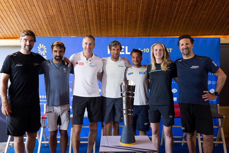 The skippers press conference at the the start of The Ocean Race Europe in Kiel, Germany - photo © Mark Lloyd / The Ocean Race