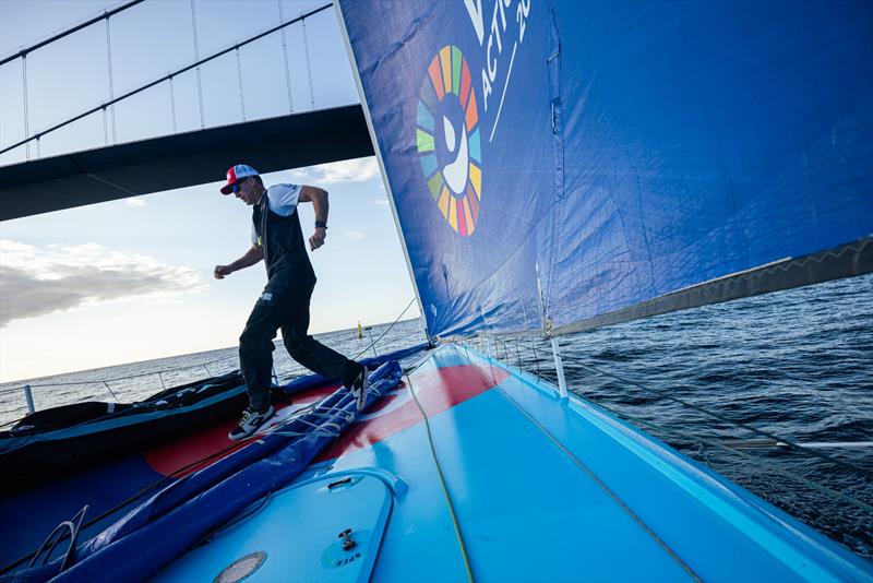 The Ocean Race Europe 2025 Leg 1 photo copyright Georgia Schofield / Be Water Positive / The Ocean Race taken at  and featuring the IMOCA class