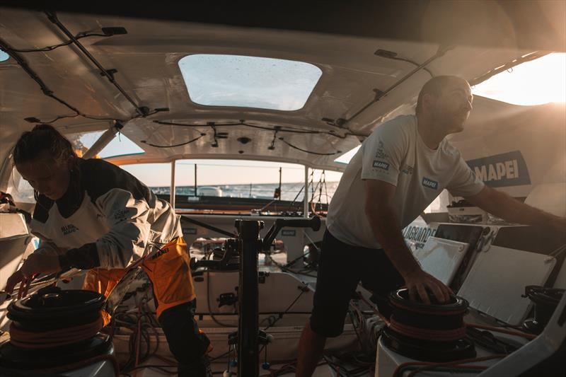 Allagrande Mapei in The Ocean Race Europe Leg 2  - photo © Pierre Bouras / The Ocean Race 