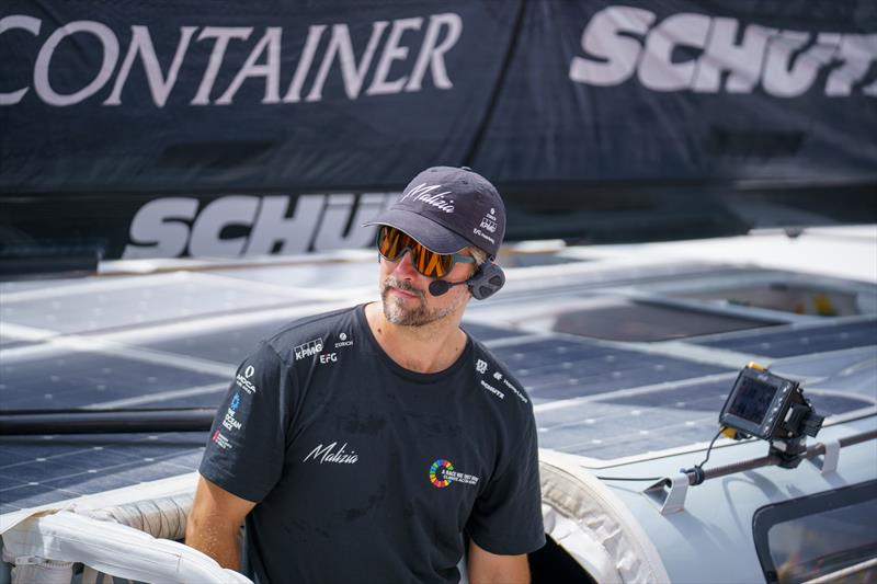 Boris Herrmann is back as Malizia - Seaexplorer skipper for the rest of The Ocean Race Europe 2025 - photo © Marie Lefloch I Team Malizia