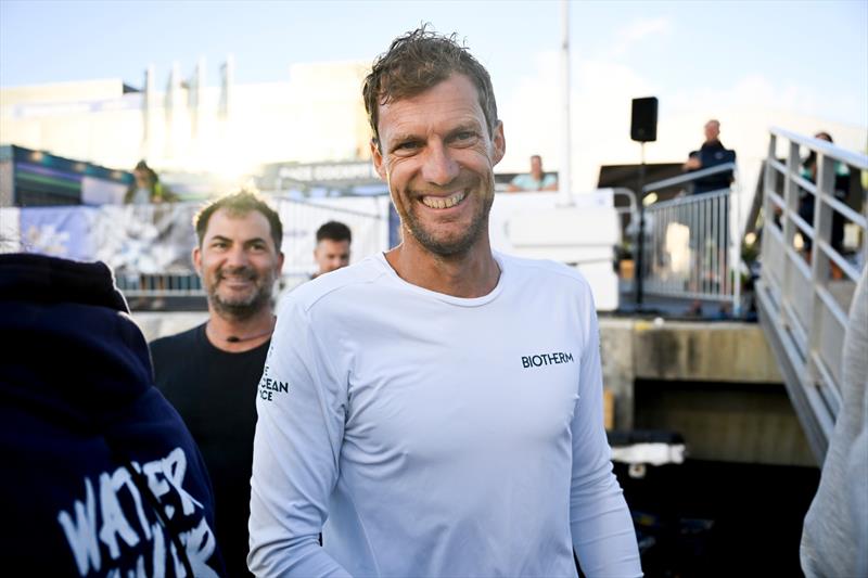 Paul Meilhat after The Ocean Race Europe 2025 Leg 3 finish - photo © Jean-Louis Carli / The Ocean Race Europe