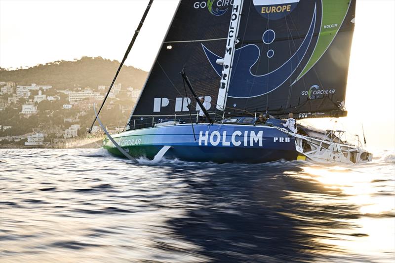 Team Holcim - PRB, skippered by Rosalin Kuiper finish The Ocean Race Europe 2025 Leg 3 in 2nd place - photo © Jean-Louis Carli / The Ocean Race Europe