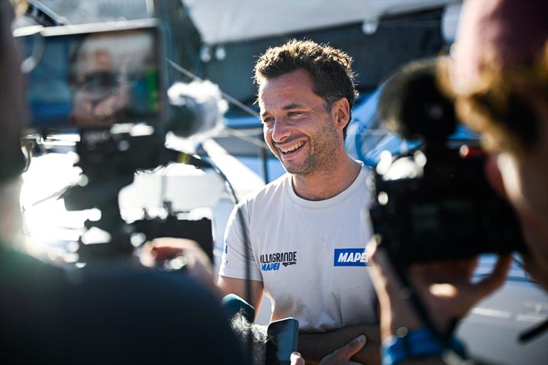 Allagrande Mapei Racing skipperd by Ambrogio Beccaria, finish The Ocean Race Europe 2025 Leg 3 in 3rd place - photo © Jean-Louis Carli / The Ocean Race Europe