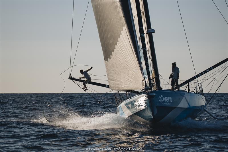 Allagrande Mapei Racing skipperd by Ambrogio Beccaria, finish The Ocean Race Europe 2025 Leg 3 in 3rd place - photo © Lorenzo Sironi