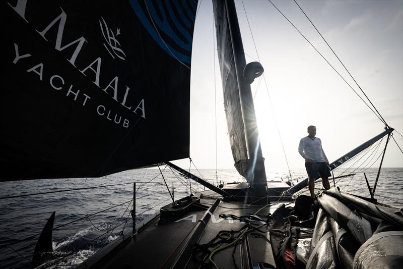 On board Team Amaala during The Ocean Race Europe 2025 Leg 3 - photo © Team Amaala