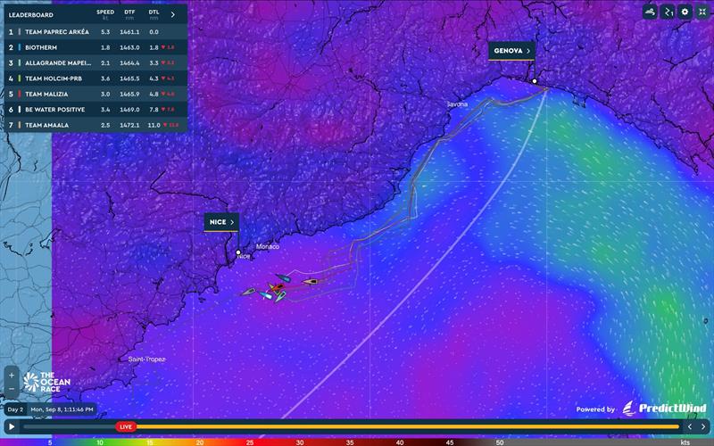 The Ocean Race Europe Leg 5 Day 1 photo copyright The Ocean Race taken at  and featuring the IMOCA class