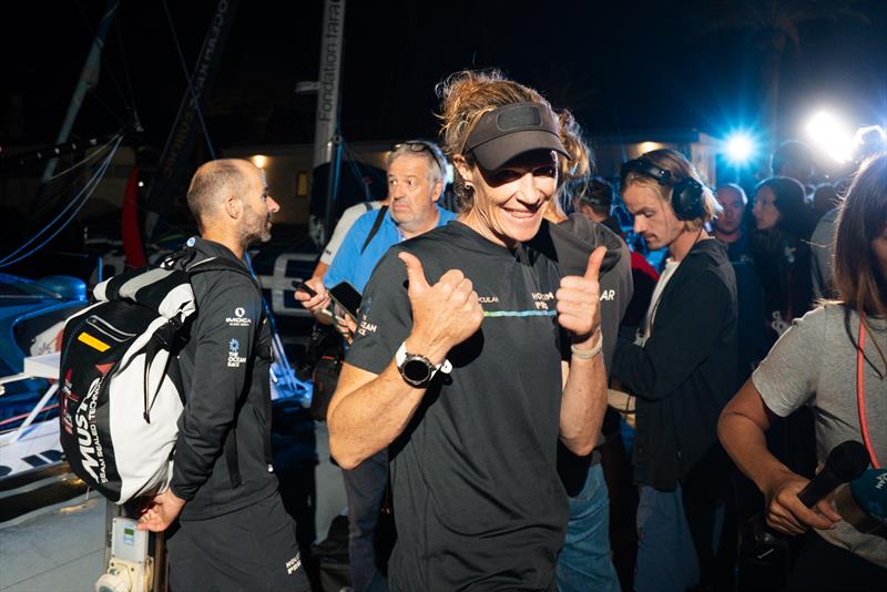 Team Holcim-PRB, skippered by Rosalin Kuiper, finish second in The Ocean Race Europe Leg 5 in Boka Bay, Montenegro photo copyright Adrien Nivet / polaRYSE taken at  and featuring the IMOCA class