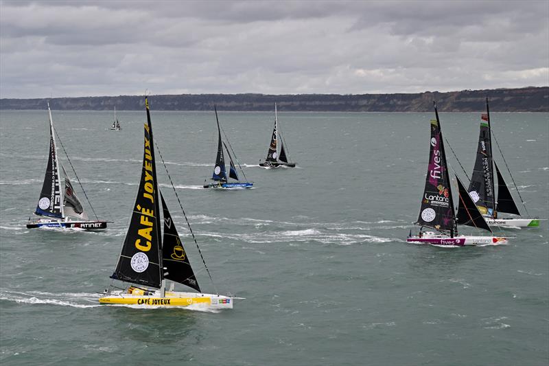 Transat Café L'or Le Havre Normandie 2025 Start - photo © Jean-Louis Carli / Alea