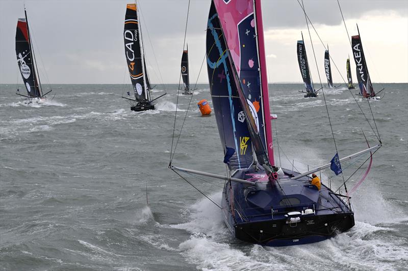 Transat Café L'or Le Havre Normandie 2025 Start - photo © Jean-Louis Carli / Alea
