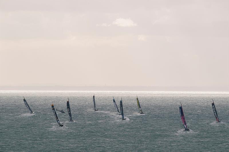 Transat Café L'or Le Havre Normandie 2025 Start photo copyright Vincent Curutchet / Alea taken at  and featuring the IMOCA class