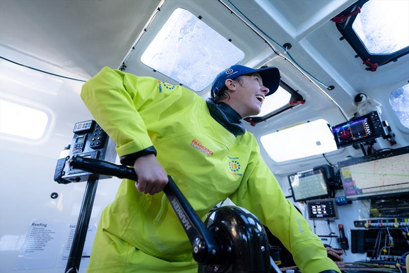 Team Francesca photo copyright Marin LE ROUX / polaRYSE taken at  and featuring the IMOCA class