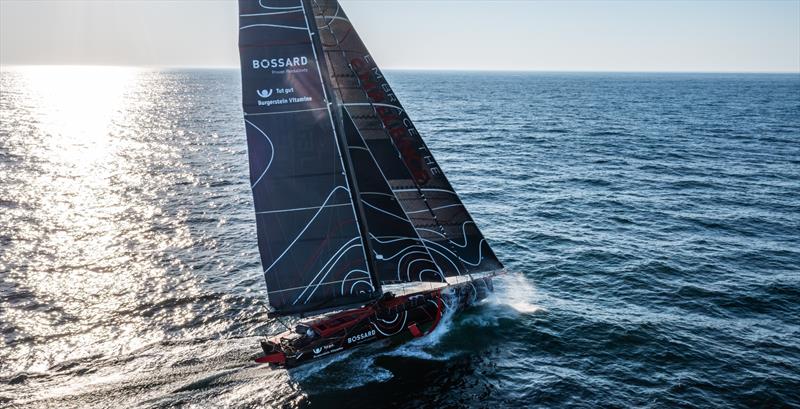 Oliver Heer Ocean Racing sailing trials in Lorient with the newly branded IMOCA - photo © PKC Media / Oliver Heer Ocean Racing