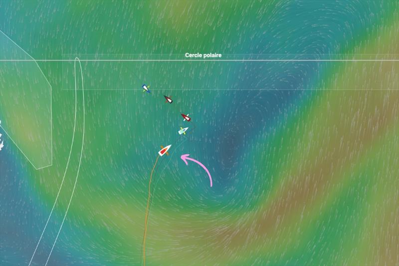 Team Francesca Clapcich in the Vendée Arctique - Day 4 photo copyright Francesca Clapcich / 11th Hour Racing taken at  and featuring the IMOCA class