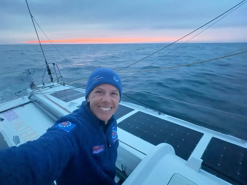 Team Francesca Clapcich in the Vendée Arctique - Day 7 photo copyright Francesca Clapcich / 11th Hour Racing taken at  and featuring the IMOCA class