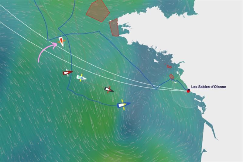 Team Francesca Clapcich in the Vendée Arctique - Day 8 photo copyright Team Francesca Clapcich / 11th Hour Racing taken at  and featuring the IMOCA class