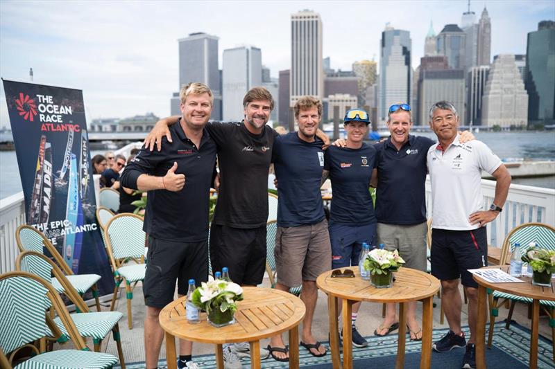 Sailors briefing - The Ocean Race Atlantic photo copyright Vincent Curutchet / The Ocean Race Atlantic taken at  and featuring the IMOCA class