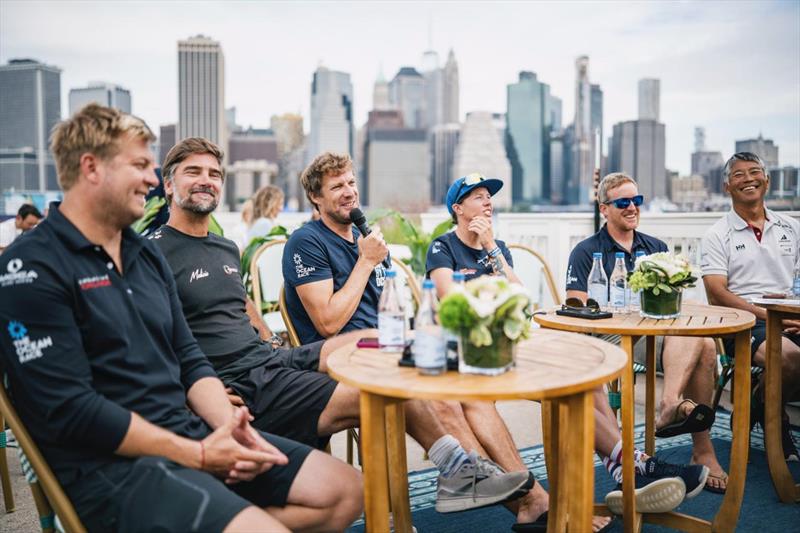 Sailors briefing - The Ocean Race Atlantic photo copyright Vincent Curutchet / The Ocean Race Atlantic taken at  and featuring the IMOCA class