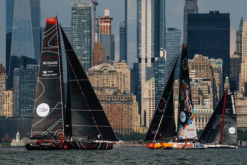The Ocean Race Atlantic - They're off! Embrace The Challenge has left New York - photo © Oliver Heer Ocean Racing