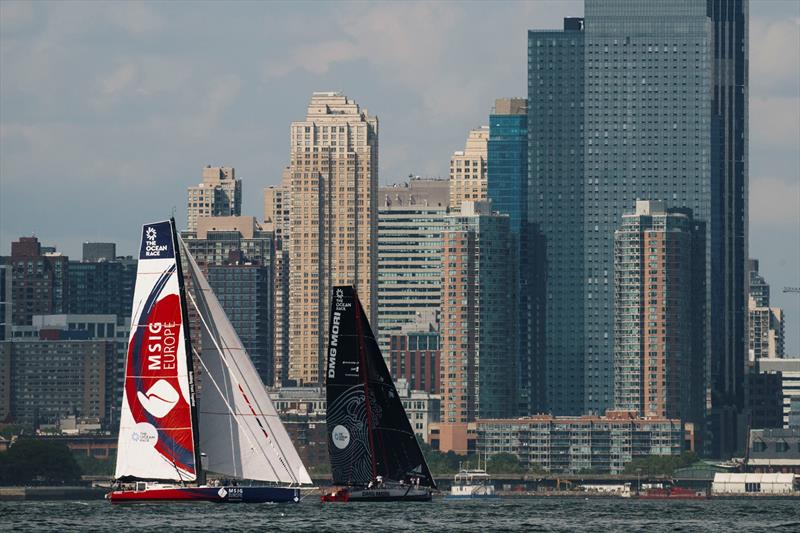 The Ocean Race Atlantic New York start photo copyright Vincent Curutchet / The Ocean Race taken at  and featuring the IMOCA class