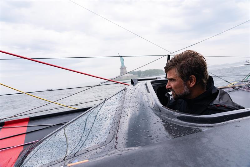 Boris Herrmann aboard Team Malizia aboard ahead of The Ocean Race Atlantic Start - photo © Gauthier Lebec / Team Malizia